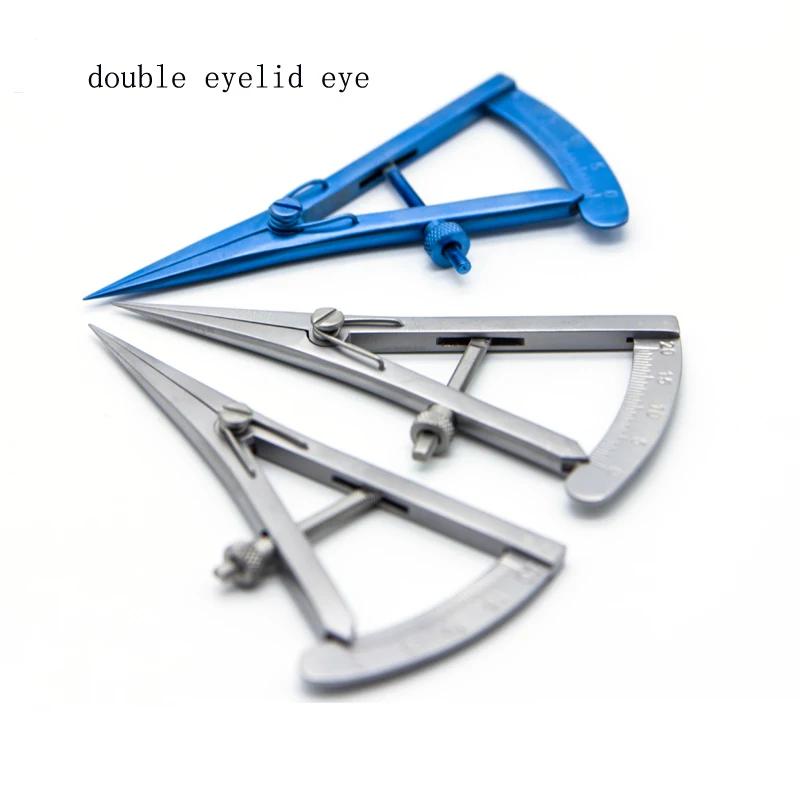 Plastic Surgery Eye Measuring Ruler Eye Gauge Double Eyelid Design Tool Ophthalmology Measuring Instrument